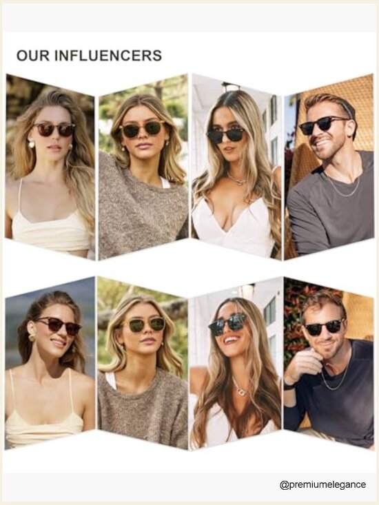 Retro Vintage Square Polarized Sunglasses UV Protection TR90 main image 4